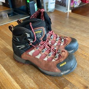 - Women’s asolo hiking boots. Worn only a few times.